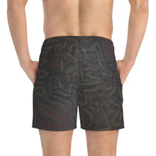 Load image into Gallery viewer, "break up" Swim Trunks (AOP)