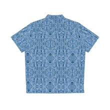 Load image into Gallery viewer, BLUE SNAKE Men's Hawaiian Shirt (AOP)