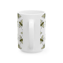 Load image into Gallery viewer, Honey Bee Ceramic Mug, (11oz, 15oz)