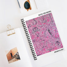 Load image into Gallery viewer, Spiral Notebook - Ruled Line