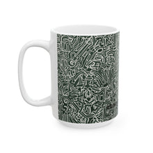 Load image into Gallery viewer, GREEN DREAM Ceramic Mug, (11oz, 15oz)