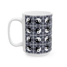 Load image into Gallery viewer, yin yang Ceramic Mug, (11oz, 15oz)