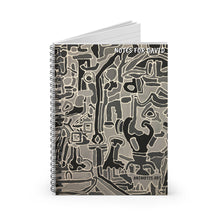 Load image into Gallery viewer, Spiral Notebook - Ruled Line