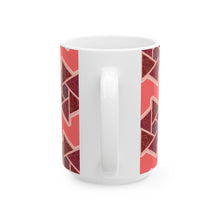 Load image into Gallery viewer, Tri-Flower Ceramic Mug, (11oz, 15oz)