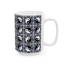 Load image into Gallery viewer, yin yang Ceramic Mug, (11oz, 15oz)
