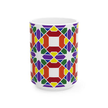 Load image into Gallery viewer, Stained Glass Ceramic Mug, (11oz, 15oz)