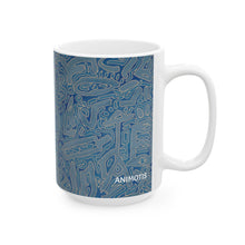 Load image into Gallery viewer, BLUE SOMETHING Ceramic Mug, (11oz, 15oz)