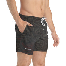 Load image into Gallery viewer, "break up" Swim Trunks (AOP)