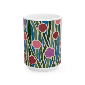 BLOOM Ceramic Mug, (11oz, 15oz)