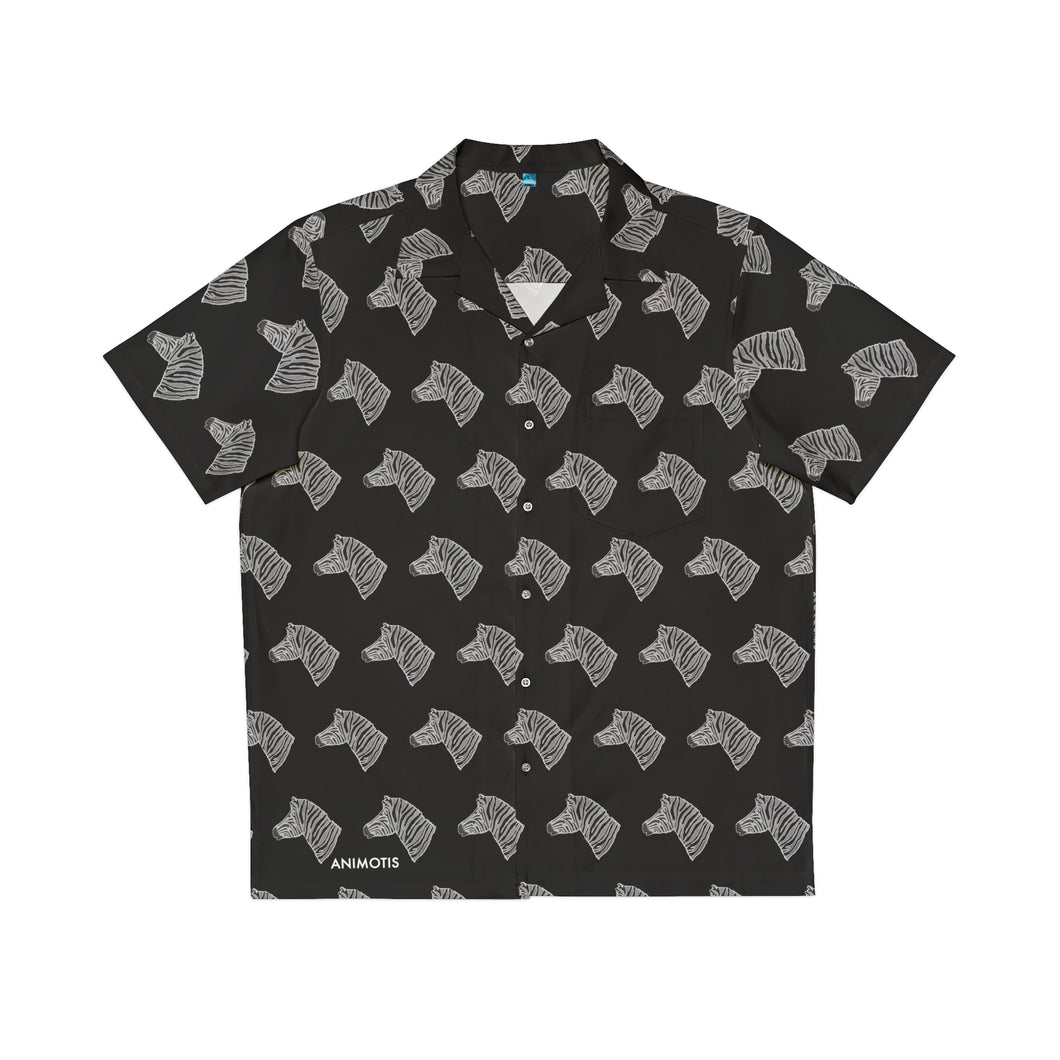 Zebra - Men's Hawaiian Shirt (AOP)