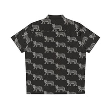 Load image into Gallery viewer, White/Black - Hawaiian Shirt (AOP)
