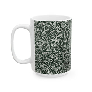 GREEN DREAM Ceramic Mug, (11oz, 15oz)