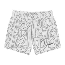Load image into Gallery viewer, Off White Flower Line Work - Swim Trunks (AOP)
