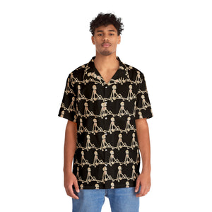 Skelly - Men's Hawaiian Shirt (AOP)