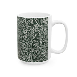 GREEN DREAM Ceramic Mug, (11oz, 15oz)