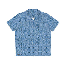Load image into Gallery viewer, BLUE SNAKE Men's Hawaiian Shirt (AOP)

