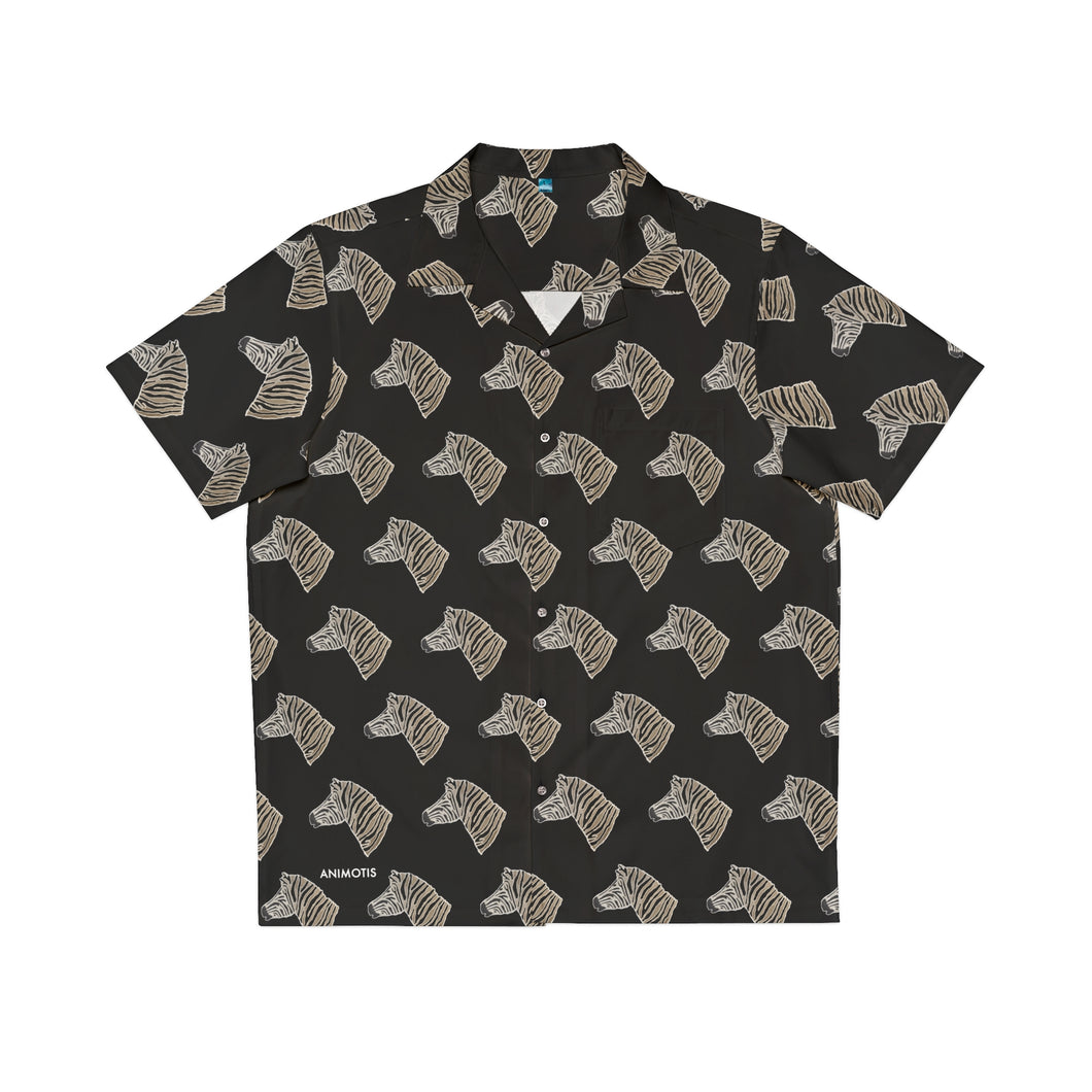 Zeebra - Men's Hawaiian Shirt (AOP)