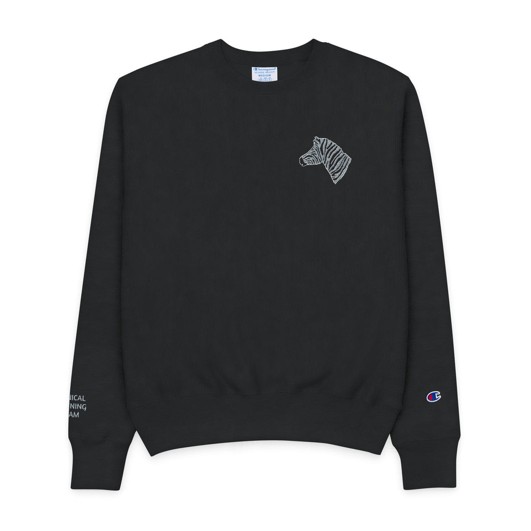ZEBRA -  Champion Crewneck Sweatshirt
