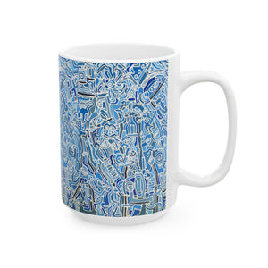 AQUATIC Ceramic Mug, (11oz, 15oz)