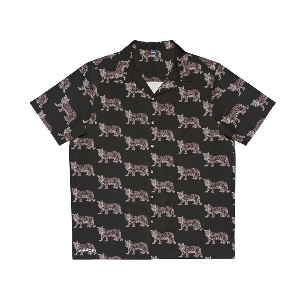 Tiger - Men's Hawaiian Shirt (AOP)