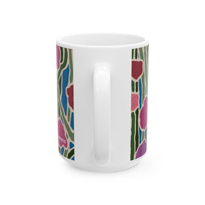 BLOOM Ceramic Mug, (11oz, 15oz)