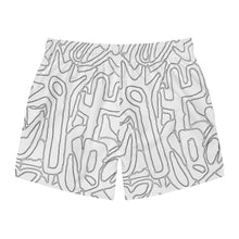 Load image into Gallery viewer, Off White Flower Line Work - Swim Trunks (AOP)
