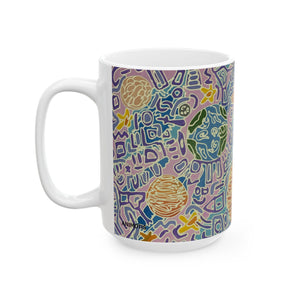 SPACE Ceramic Mug, (11oz, 15oz)