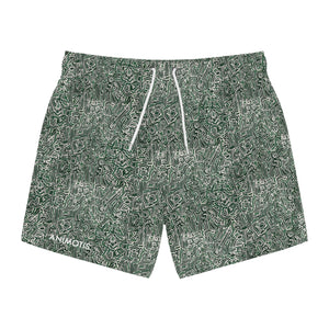 Green Meditation - Swim Trunks