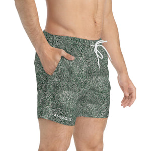 Green Meditation - Swim Trunks