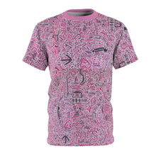 Load image into Gallery viewer, &quot;Pink Music&quot; AOP Cut &amp; Sew Tee
