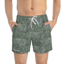 Load image into Gallery viewer, Green Meditation - Swim Trunks
