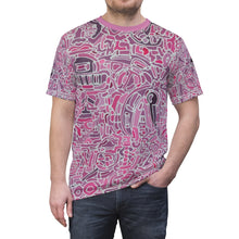 Load image into Gallery viewer, Pink Music - All Over T-Shirt
