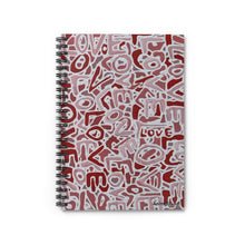 Load image into Gallery viewer, &quot;Love&quot; - Spiral Notebook - Ruled Line
